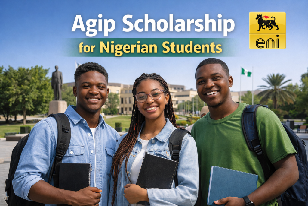Nigerian Agip Exploration Postgraduate Scholarship