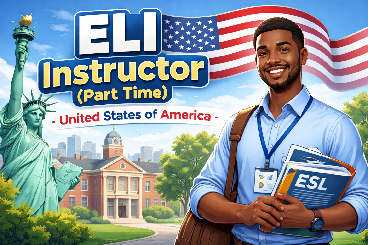 ELI Instructor (Part Time) - United States of America 2026