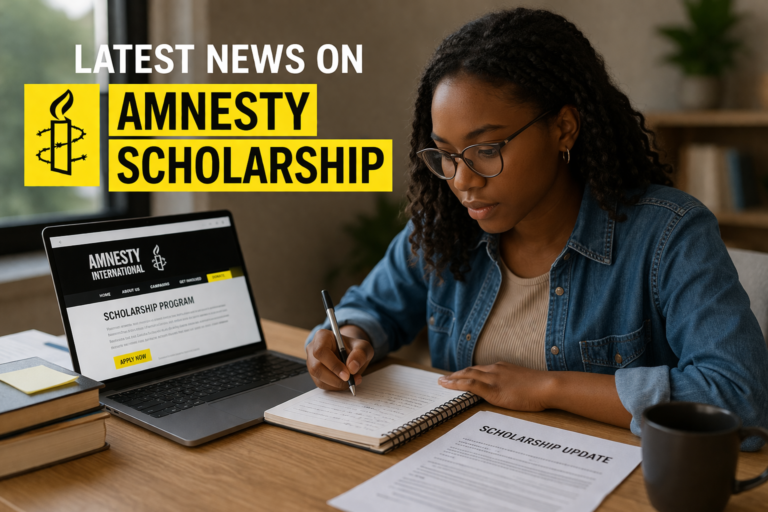 Latest News on Amnesty Scholarship
