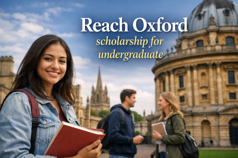 Reach Oxford scholarship for undergraduate