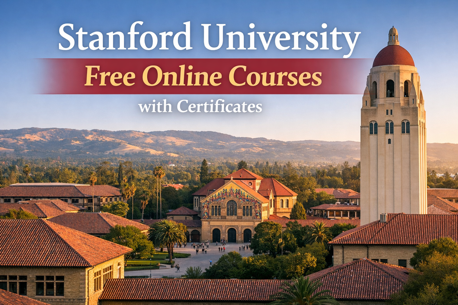 Stanford University Free Online Courses with Certificates