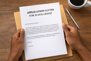 application letter for scholarship