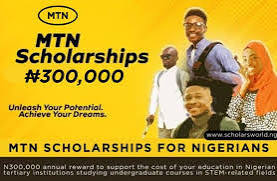 MTN Scholarship for Undergraduate 2026: Full Guide — ₦300,000 Award 2 mtn scholarship for undergraduate