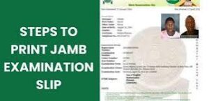 reprint your JAMB slip