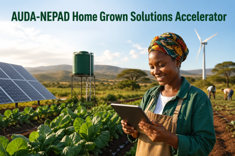 AUDA NEPAD Home Grown Solutions Accelerator