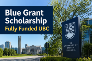 Blue Grant Scholarship Fully Funded UBC 2026