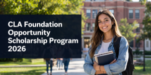 CLA Foundation Opportunity Scholarship Program | Apply Now 2 CLA Foundation Opportunity Scholarship 2026