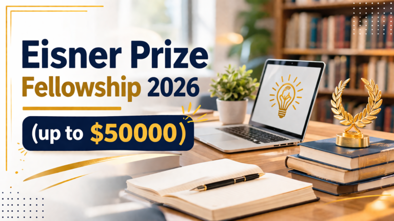 Eisner Prize Fellowship