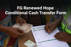 FG Renewed Hope Conditional Cash Transfer Form