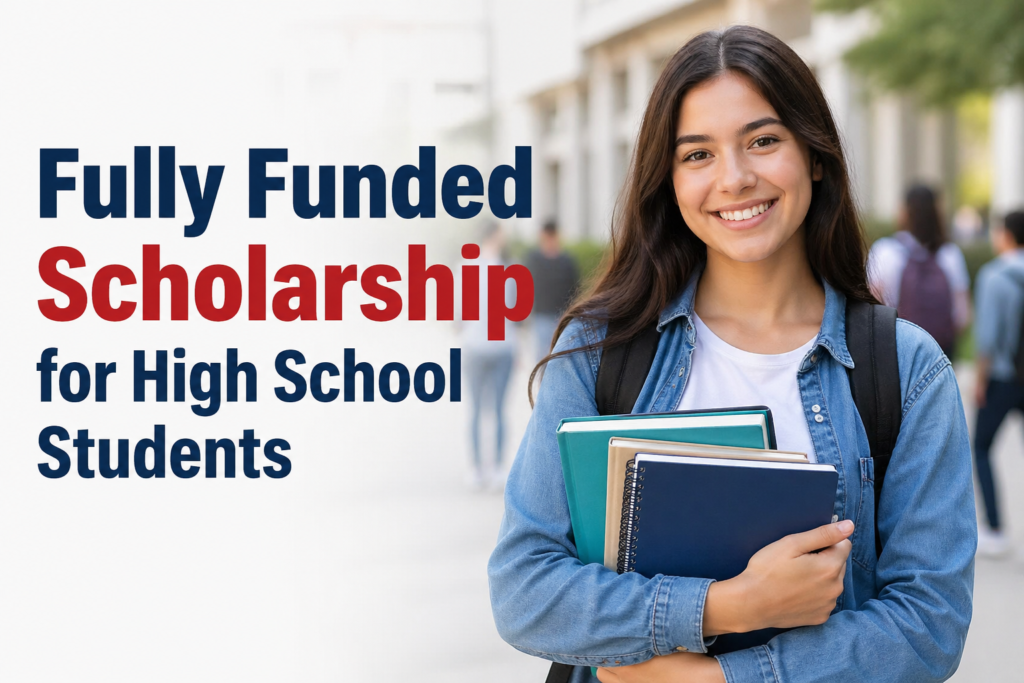 Fully Funded Scholarship for High School Students