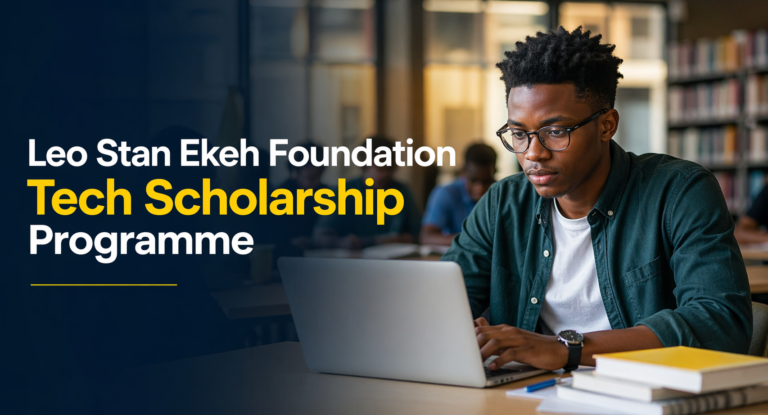 Leo Stan Ekeh Foundation Tech Scholarship Programme