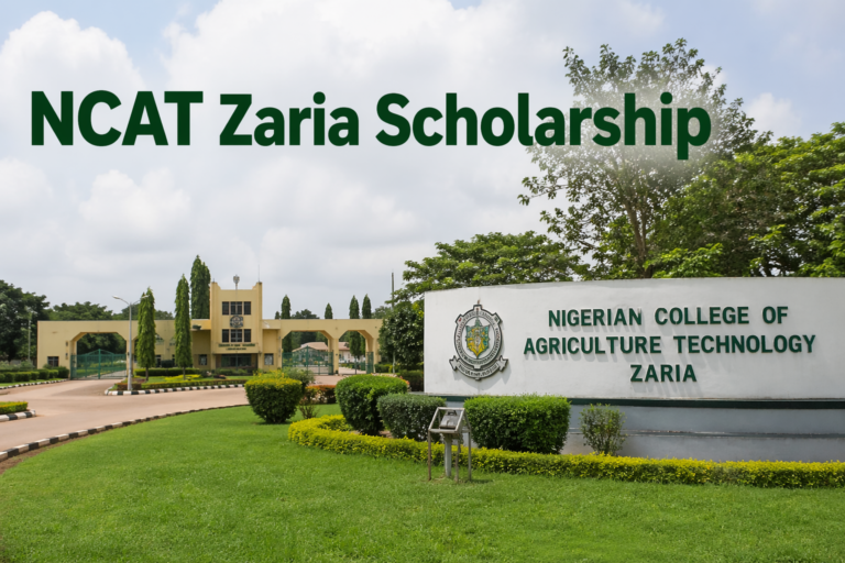 NCAT Zaria Scholarship 2026