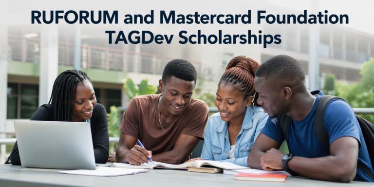 Ruforum and mastercard foundation tagdev