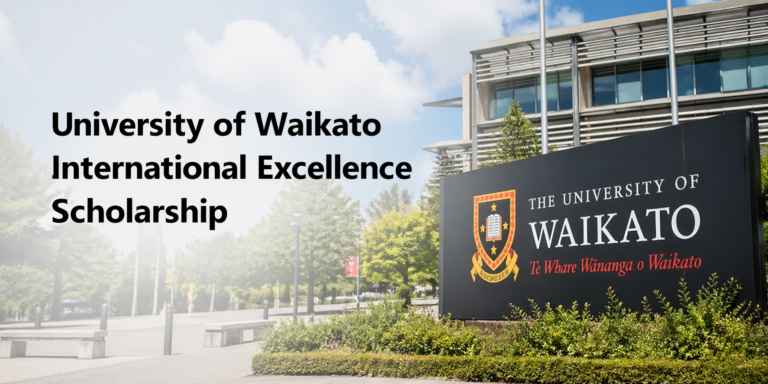 University of Waikato International Excellence Scholarship
