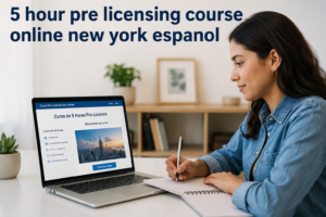 5 Hour Pre Licensing Course Online New York Espanol