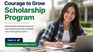 Courage to Grow Scholarship Program
