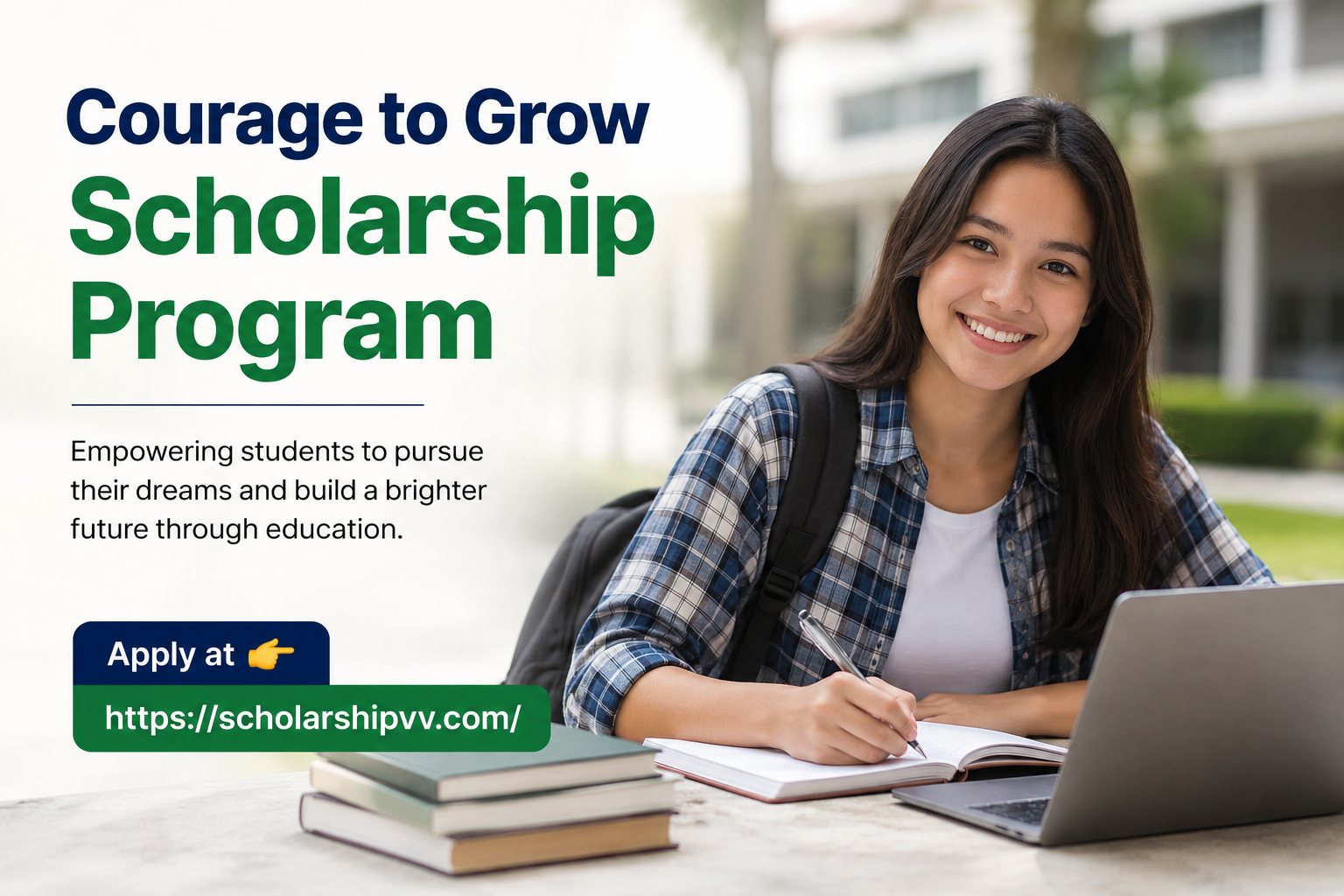 Courage to Grow Scholarship Program