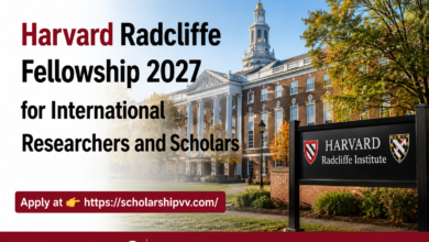 Harvard Radcliffe Fellowship