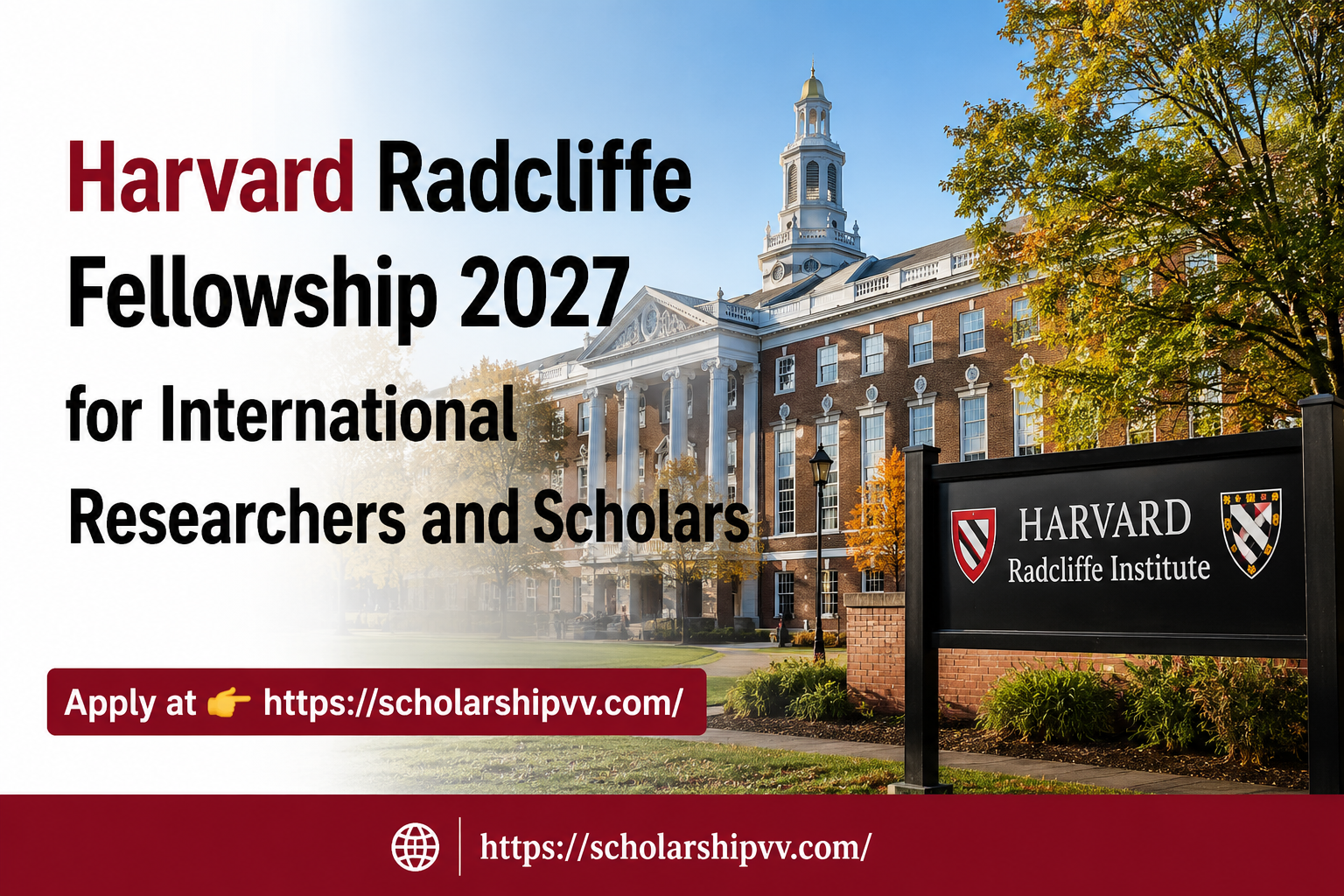 Harvard Radcliffe Fellowship