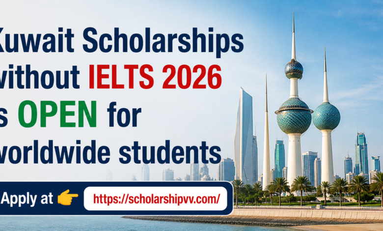 Apply: Kuwait Scholarships Without IELTS | Fully Funded 1 Kuwait Scholarships Without IELTS