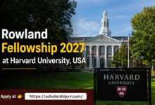 Rowland Fellowship Harvard University