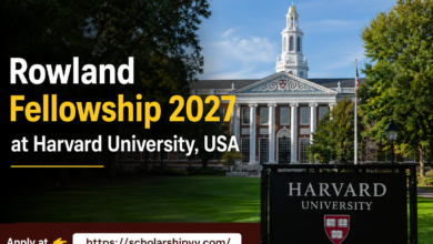 Rowland Fellowship Harvard University