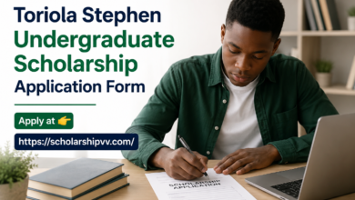 Toriola Stephen Undergraduate Scholarship
