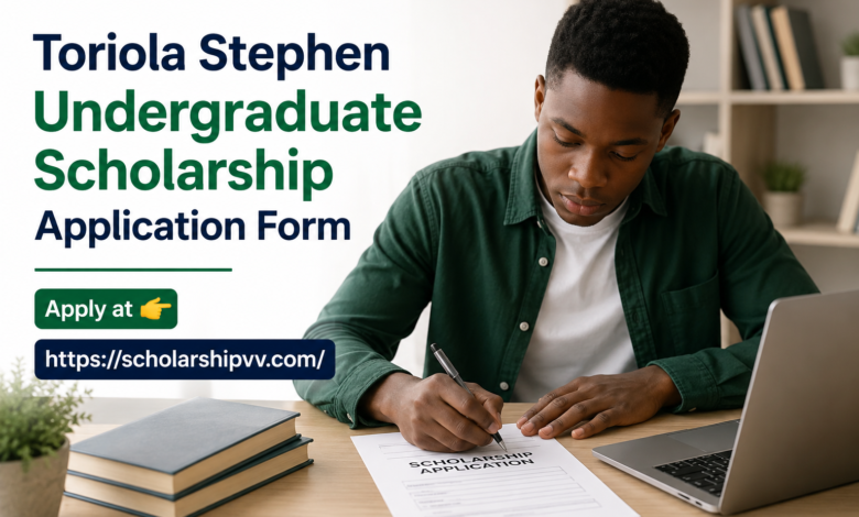 Toriola Stephen Undergraduate Scholarship
