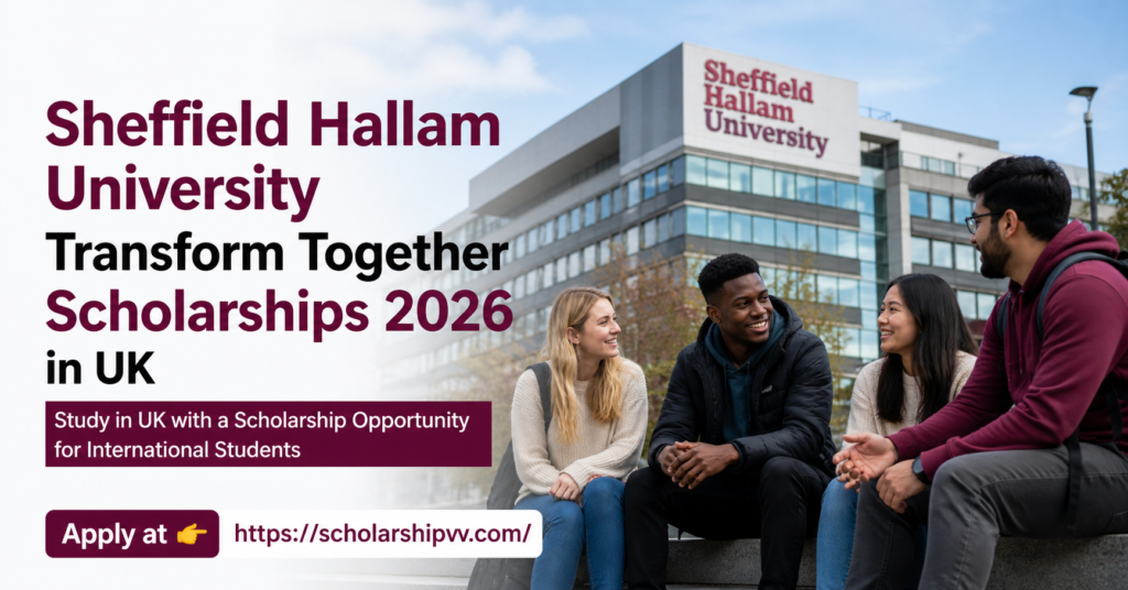 Sheffield Hallam University Scholarship