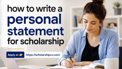 How to Write a Personal Statement for Scholarship 2026
