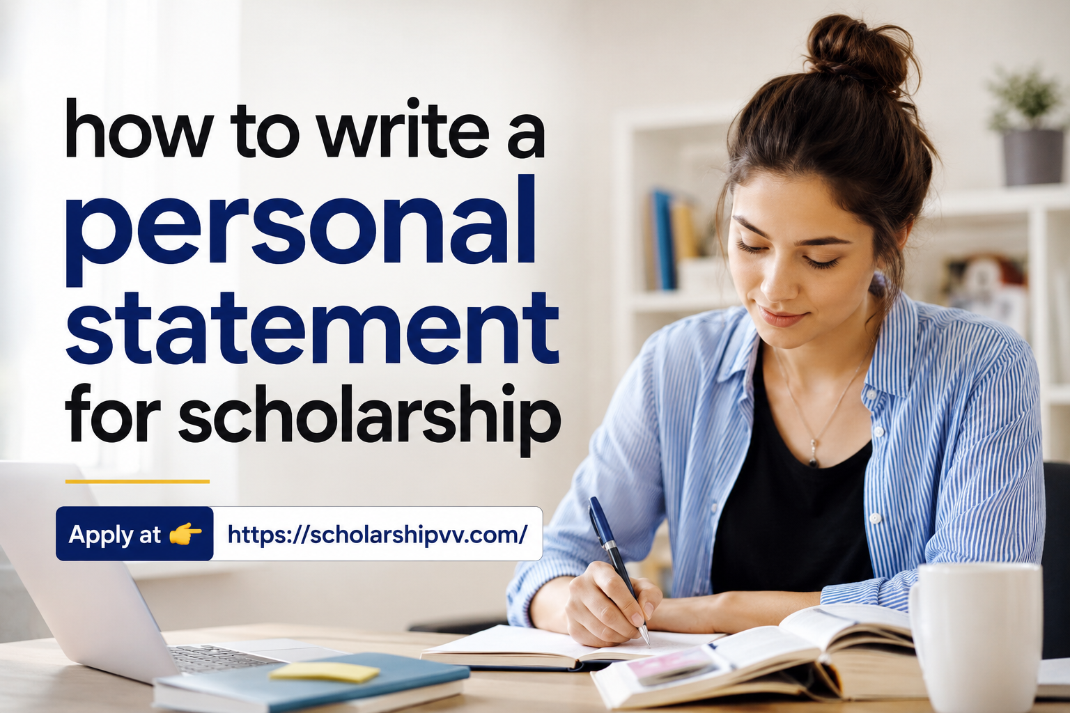 How to Write a Personal Statement for Scholarship 2026