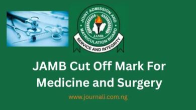 JAMB University Admission Cut-Off mark|Check List Here 5 JAMB University Admission Cut-Off mark 2026