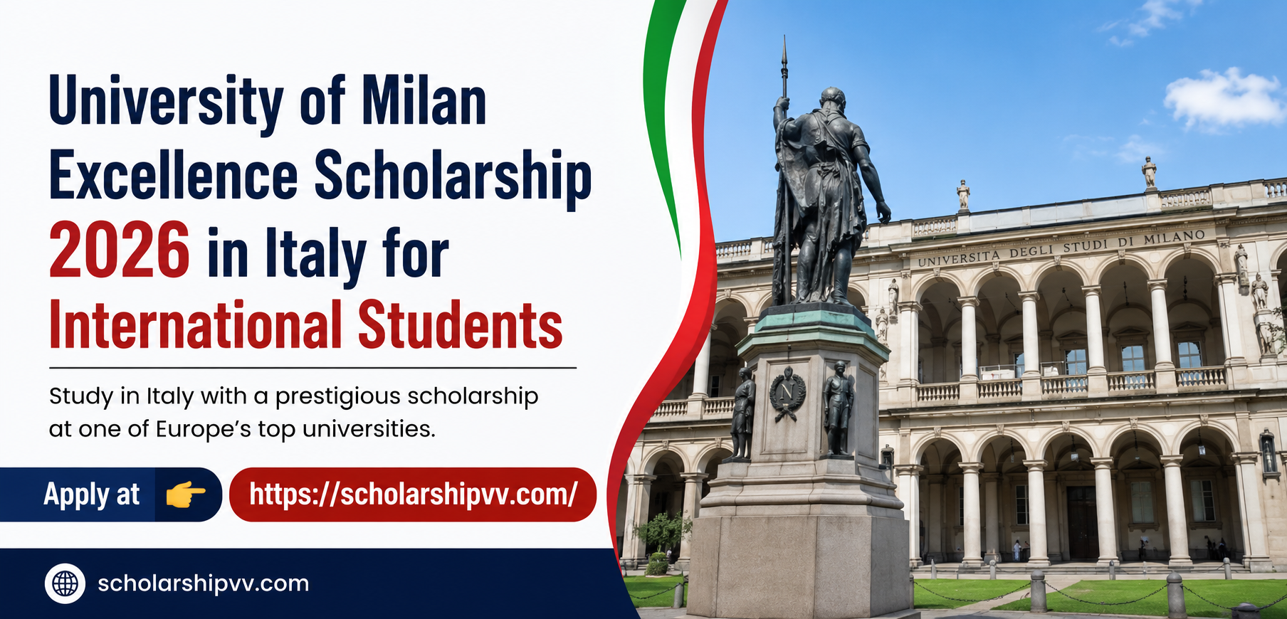University of Milan Excellence Scholarship