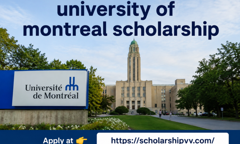 University of Montreal Scholarship