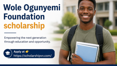 Apply Now: Wole Ogunyemi Foundation Scholarship 7 Wole Ogunyemi Foundation Scholarship