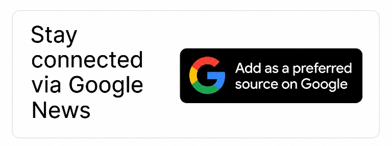 Stay connected via Google News