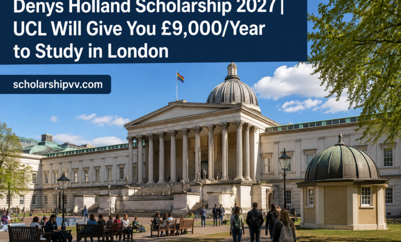 Denys Holland Scholarship