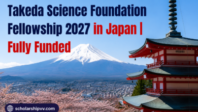 Takeda Science Foundation Fellowship
