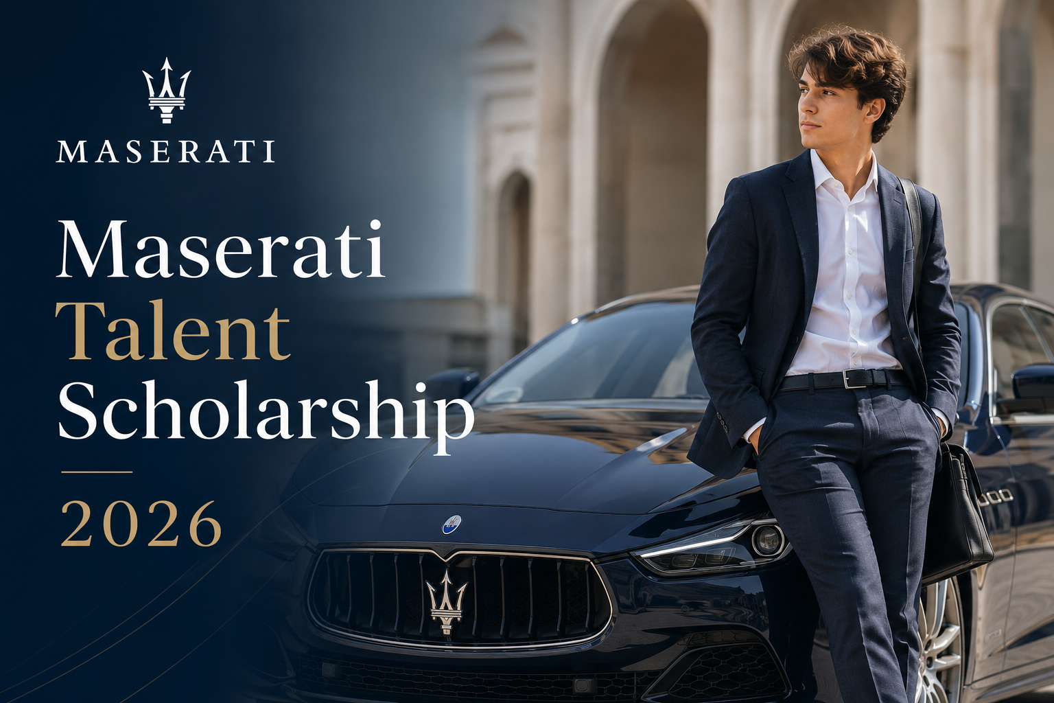 Italy's Maserati Talent Scholarship 2026 Is Now Open – Apply Today